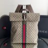 Mochila Gucci Jackie 1961 - Marrom/Bege