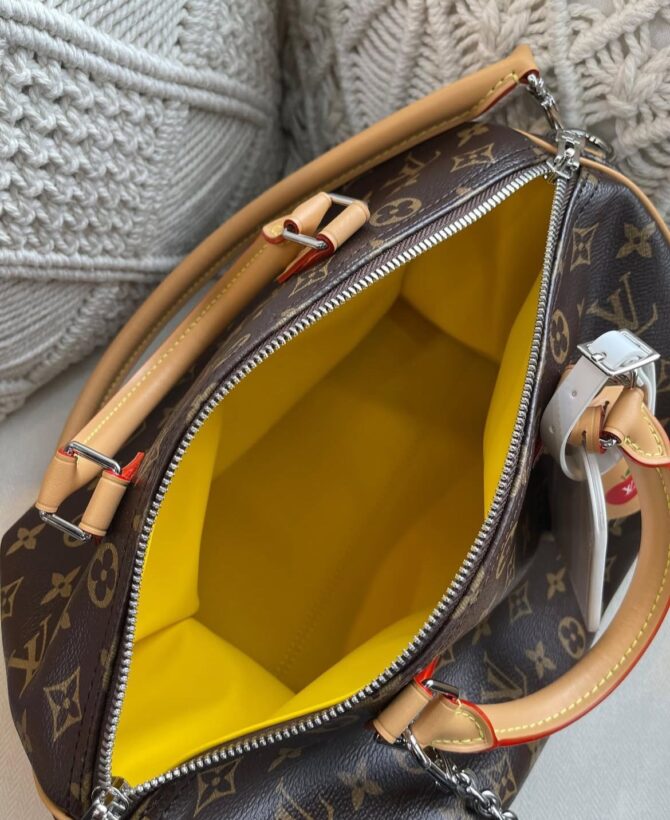 Bolsa LV Speedy Soft 30 Dark - Imagem 4