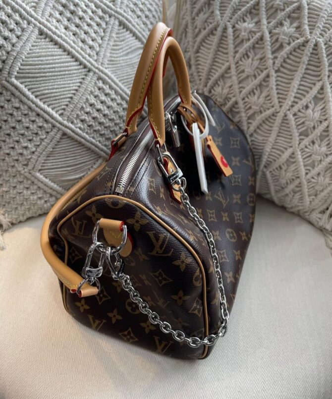 Bolsa LV Speedy Soft 30 Dark - Imagem 7