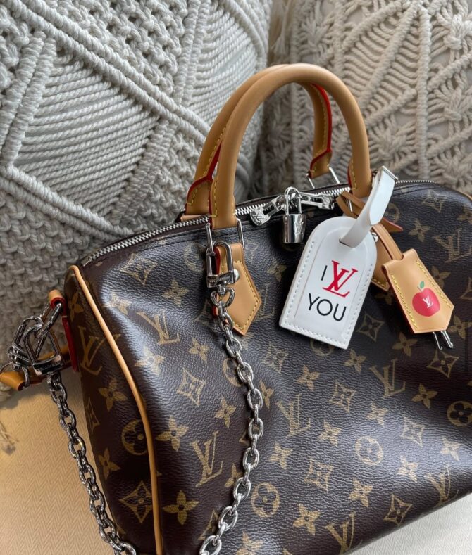 Bolsa LV Speedy Soft 30 Dark - Imagem 2