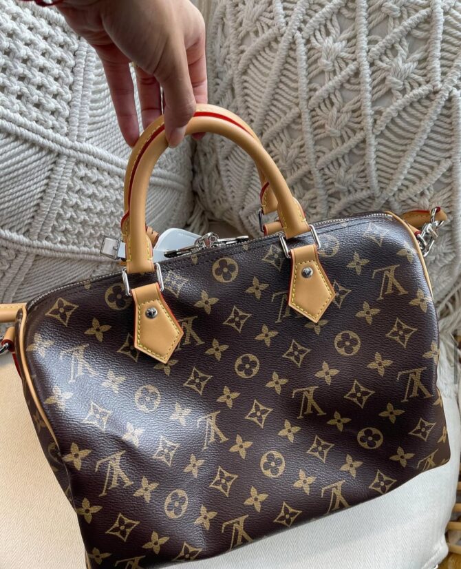 Bolsa LV Speedy Soft 30 Dark - Imagem 9