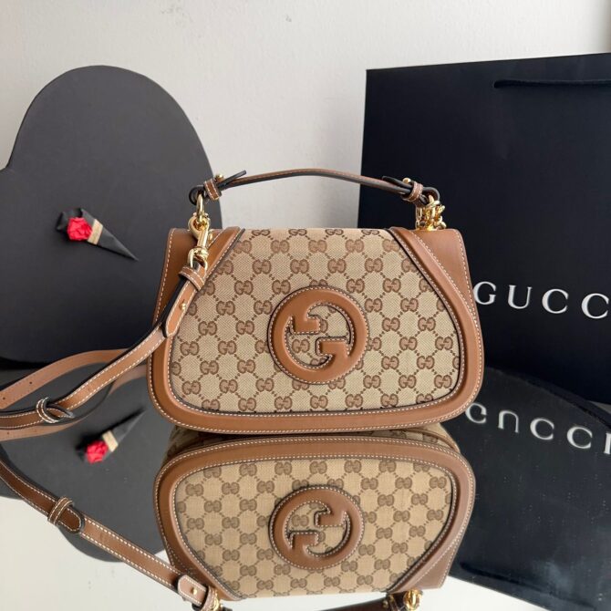 Bolsa Gucci Blondie De Alça Média Monogram - Image 2