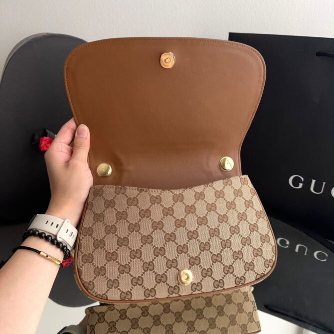 Bolsa Gucci Blondie De Alça Média Monogram - Image 7