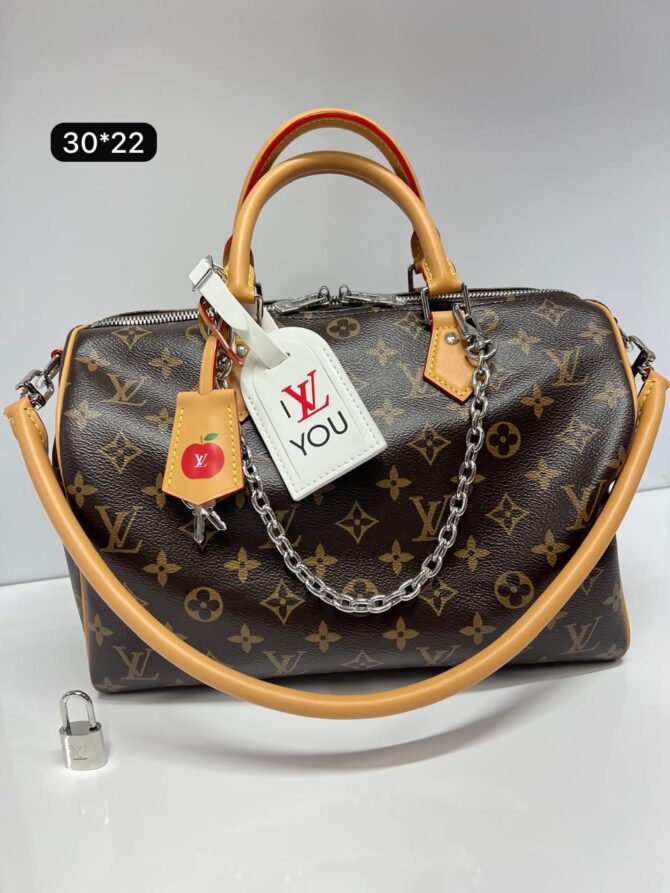 Bolsa LV Speedy Solft 30 Dark