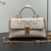 Bolsa LV Nano Madeleine Monogram - Creme/Dourado