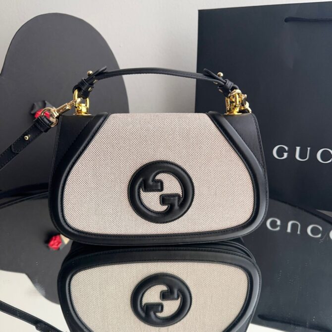 Bolsa Gucci Blondie Ráfia De Alça Média - Image 2