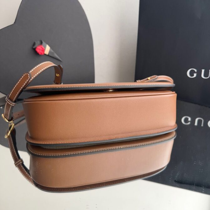 Bolsa Gucci Blondie Ráfia De Alça Média - Image 14