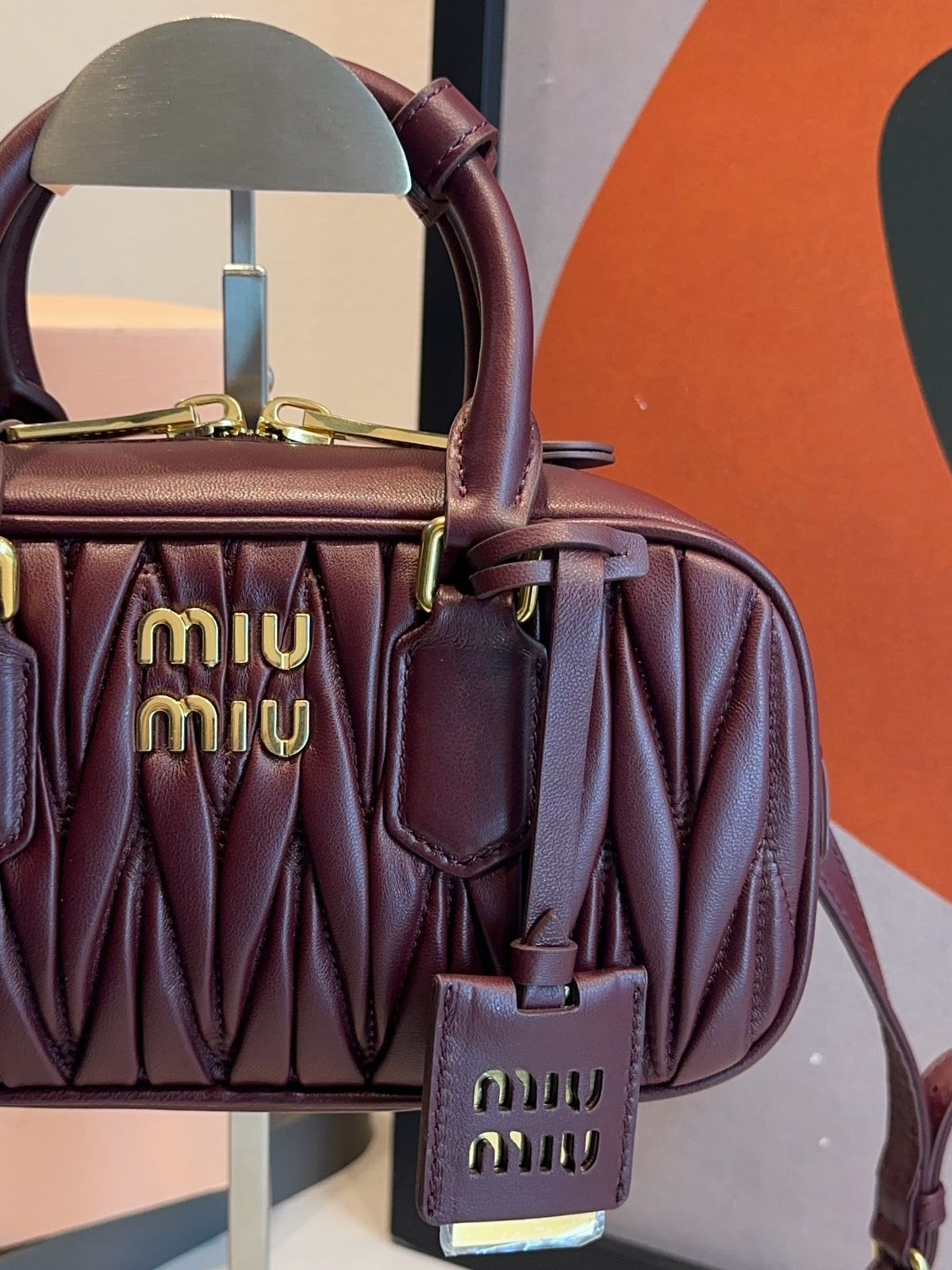 Bolsa Miu Miu Acardie Matelassê Media - Imagem 15