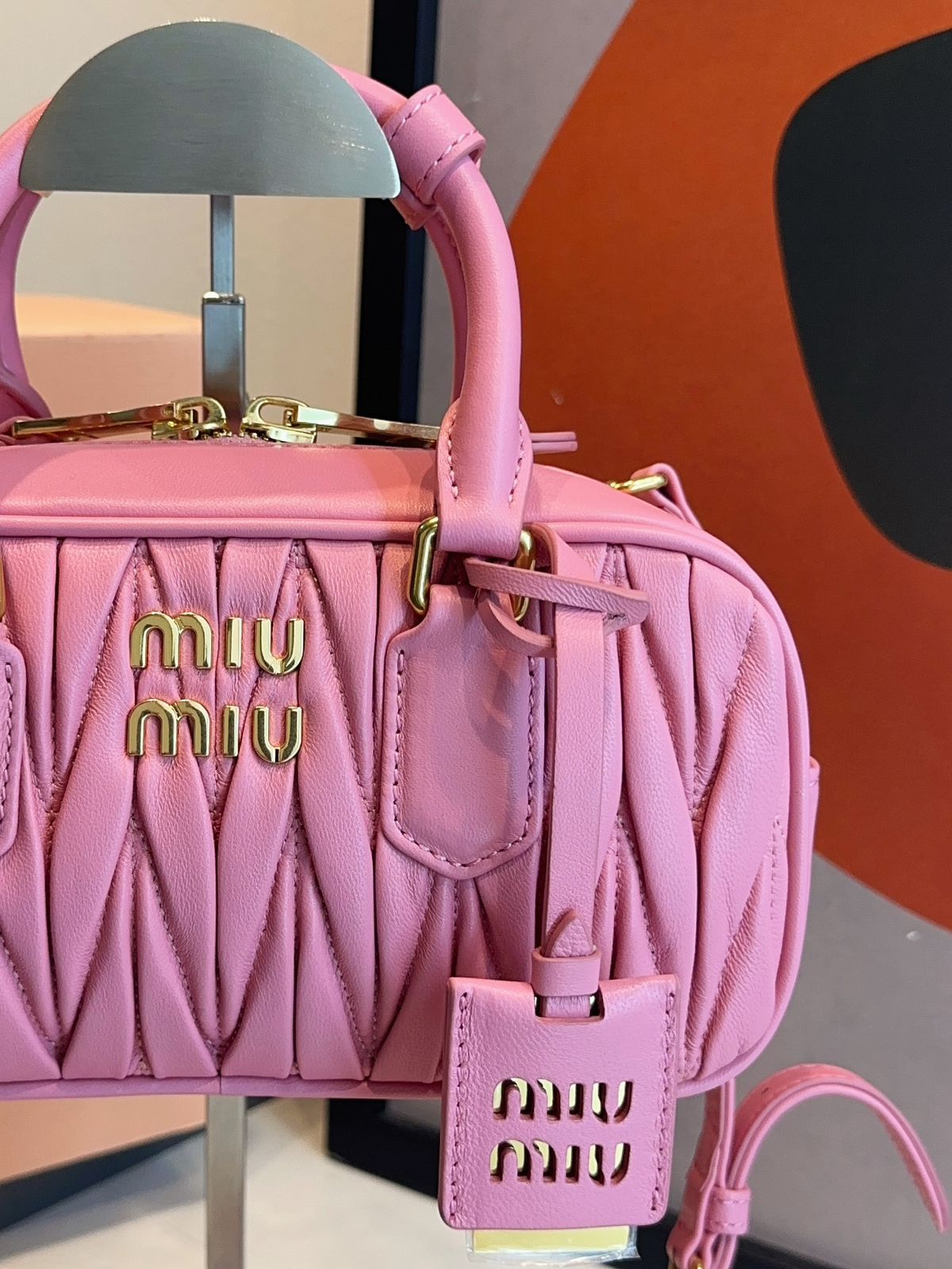 Bolsa Miu Miu Acardie Matelassê Media - Imagem 22