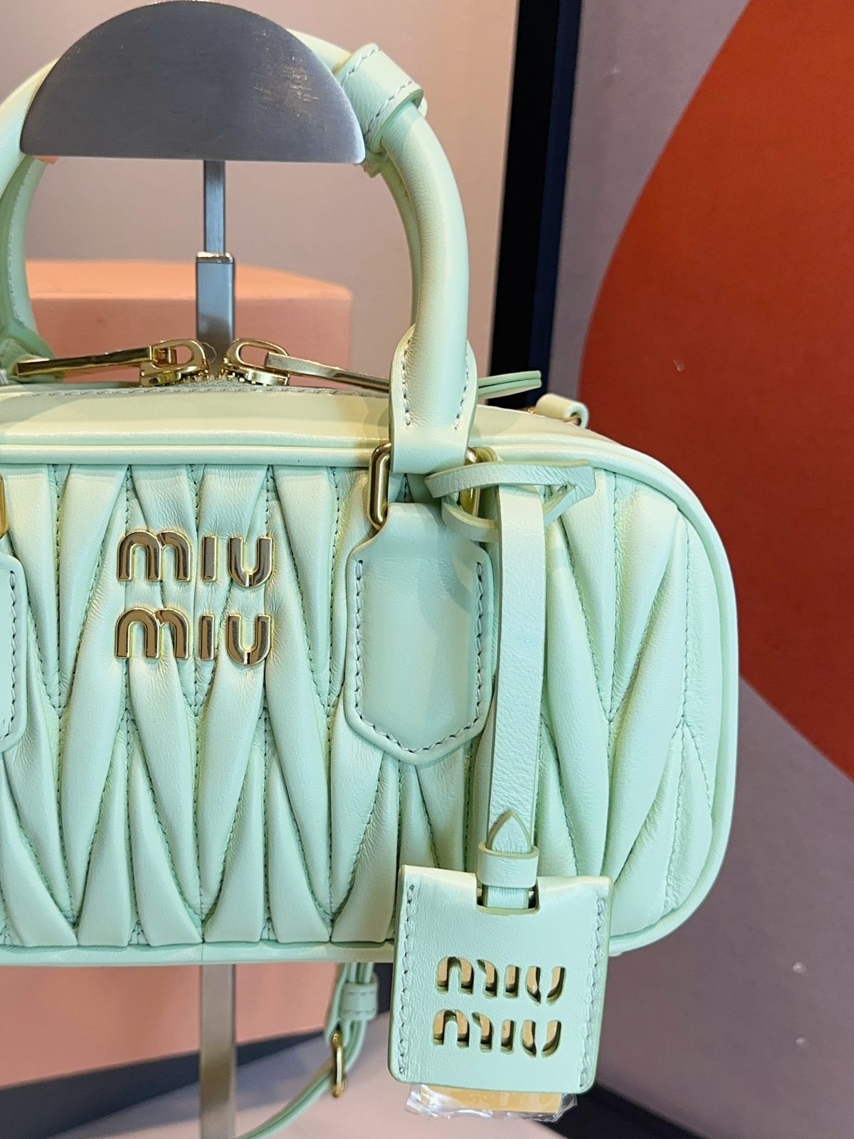 Bolsa Miu Miu Acardie Matelassê Media - Imagem 8