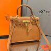 Bolsa Hermes Kelly 25 Epsom - Caramelo