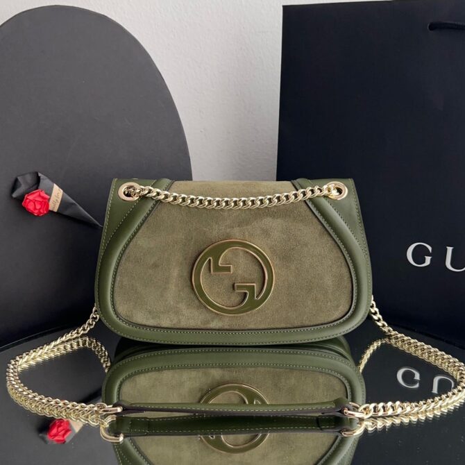 Bolsa Gucci Blondie Camurça Medio - Image 2