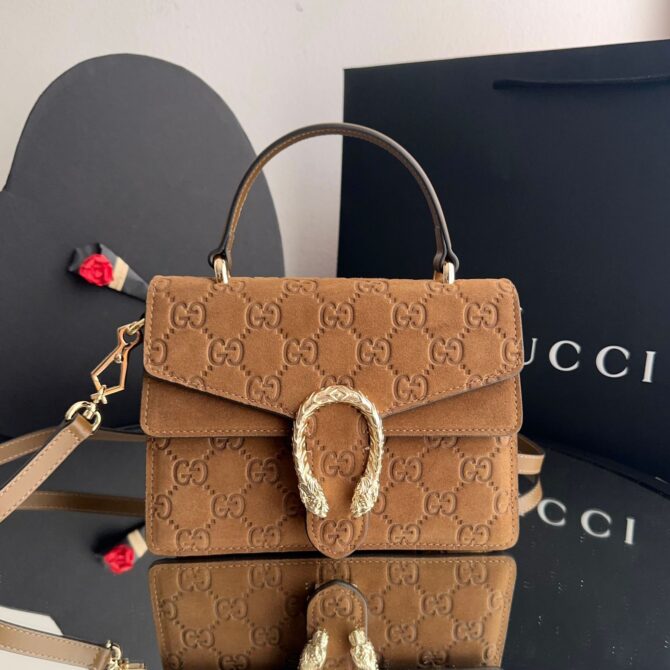 Bolsa Gucci Dionysus Mini em Camurça - Image 10