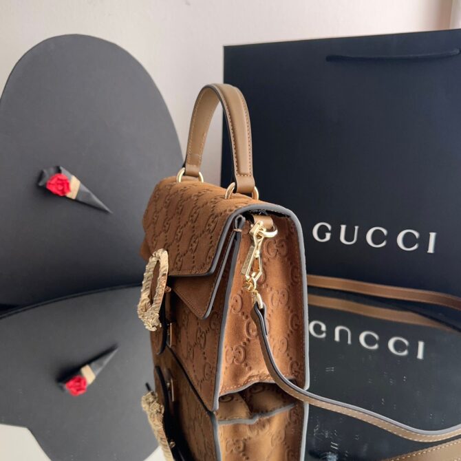 Bolsa Gucci Dionysus Mini em Camurça - Image 7