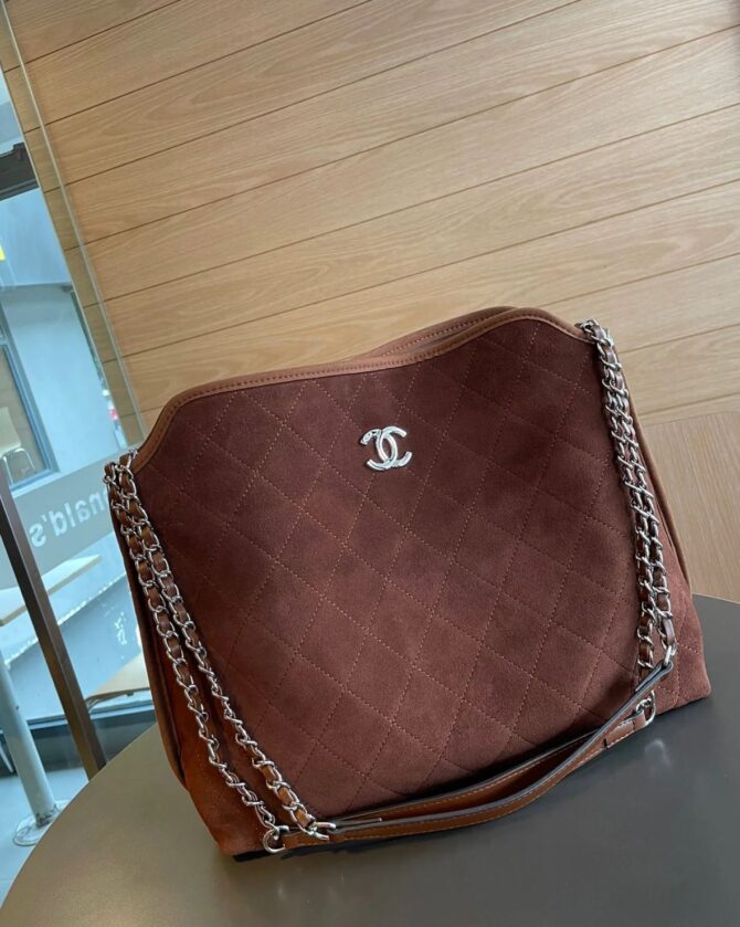 Bolsa Chanel French Riviera Camurça