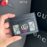 Carteira Gucci Porta Cartão Ophidia- Azul