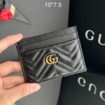 Carteira Gucci Porta Cartão Tradicional -  Preto