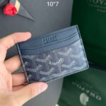 Porta Cartão Goyard Slim - Azul Marinho