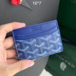 Porta Cartão Goyard Slim - Azul