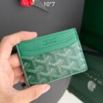 Porta Cartão Goyard Slim - Verde