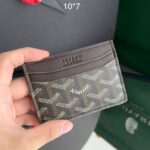 Porta Cartão Goyard Slim - Café