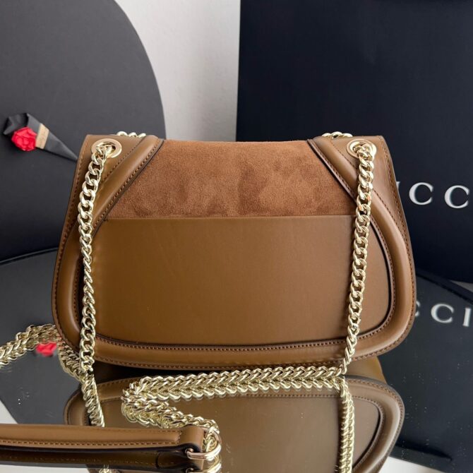 Bolsa Gucci Blondie Camurça Medio - Image 14