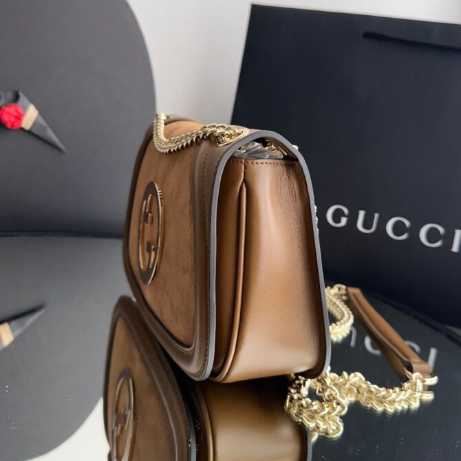 Bolsa Gucci Blondie Camurça Medio - Image 15