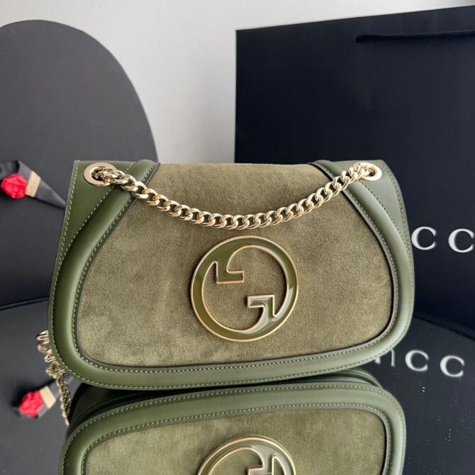 Bolsa Gucci Blondie Camurça Medio - Image 3