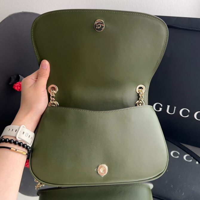 Bolsa Gucci Blondie Camurça Medio - Image 8