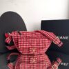 Bolsa Chanel Hobo Tweed - Vermelho