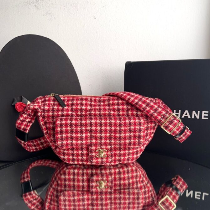 Bolsa Chanel Hobo Tweed