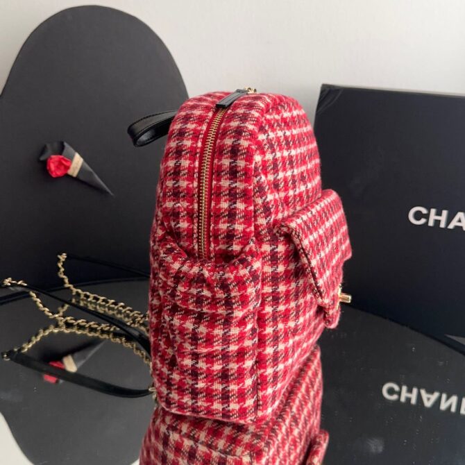 Mochila Chanel Tweed - Image 3