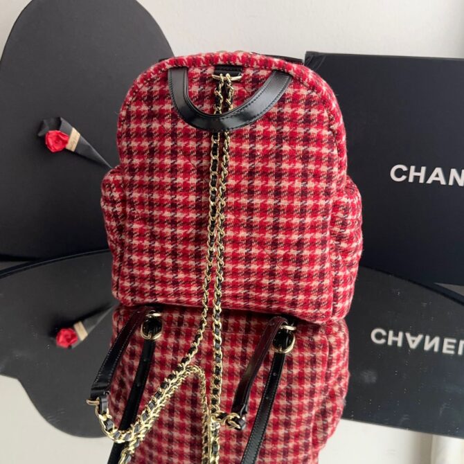 Mochila Chanel Tweed - Image 4