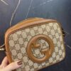 Bolsa Gucci Blondie Monogram - Bege/Marrom