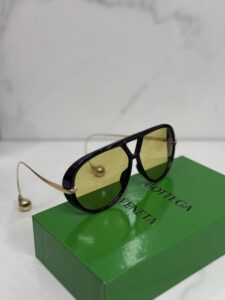 Óculos de Sol Bottega Veneta BV1273S - Amarelo