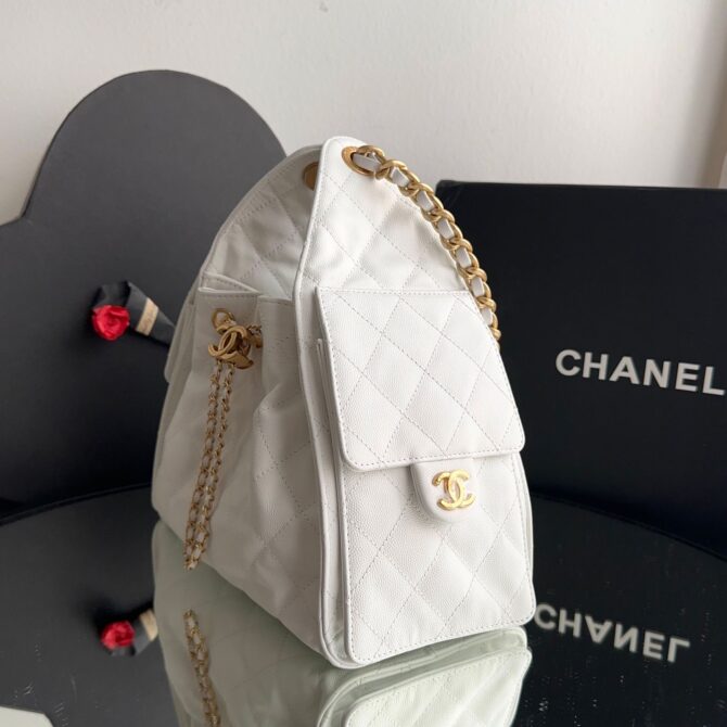 Bolsa Chanel 25 Pequena Couro - Image 12