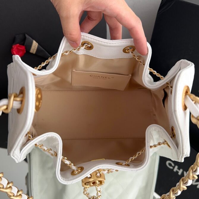 Bolsa Chanel 25 Pequena Couro - Image 14