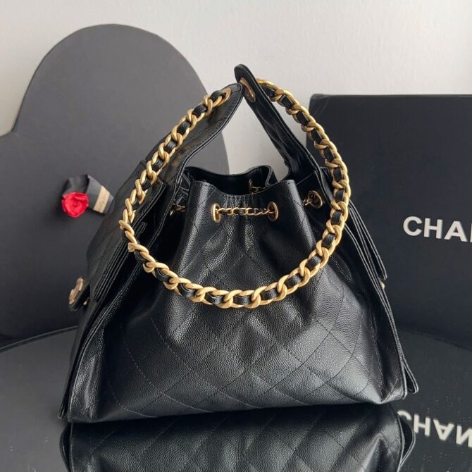 Bolsa Chanel 25 Pequena Couro - Image 18