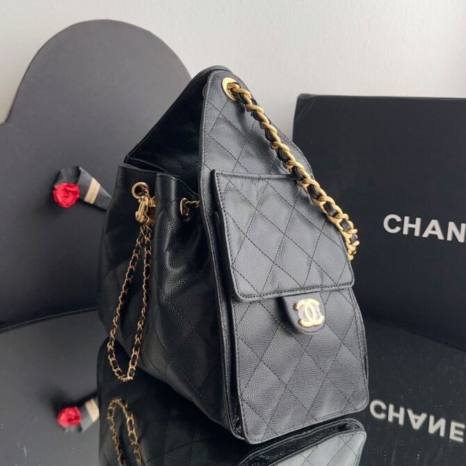 Bolsa Chanel 25 Pequena Couro - Image 19