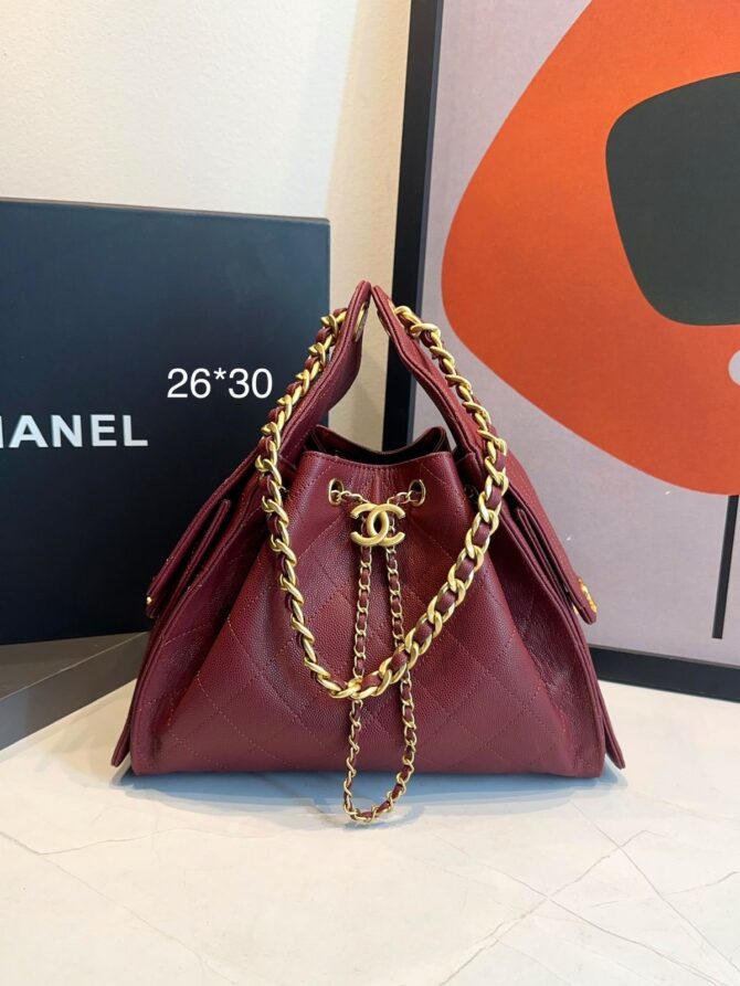 Bolsa Chanel 25 Pequena Couro - Imagem 30
