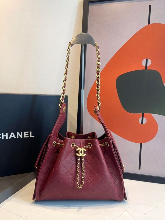 Bolsa Chanel 25 Pequena Couro - Imagem 31