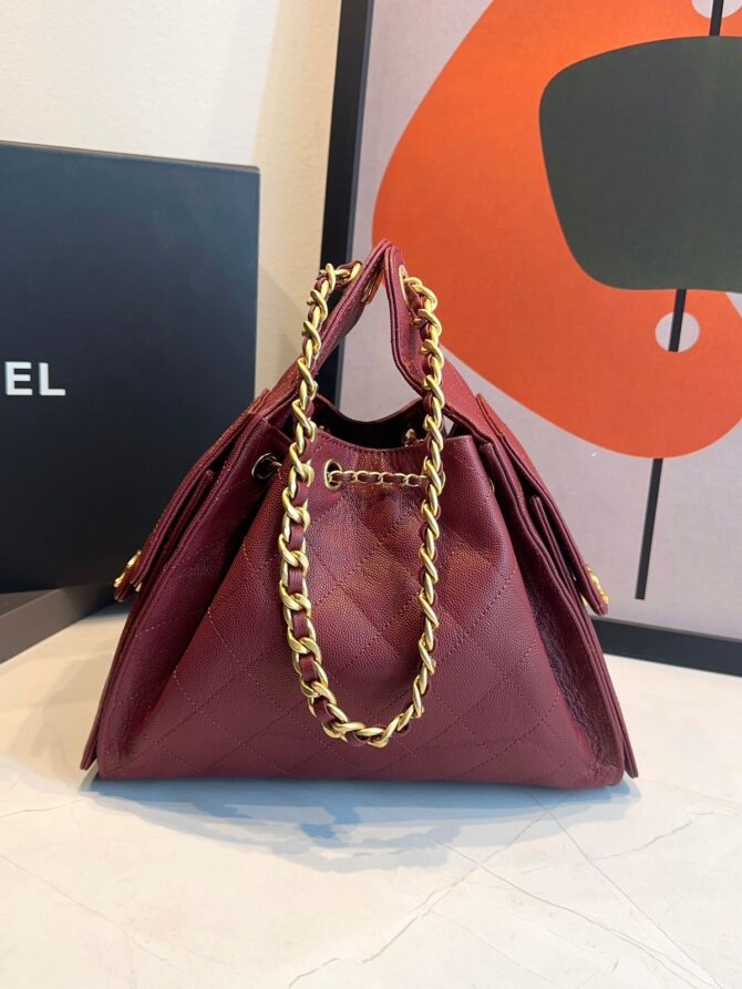 Bolsa Chanel 25 Pequena Couro - Imagem 34
