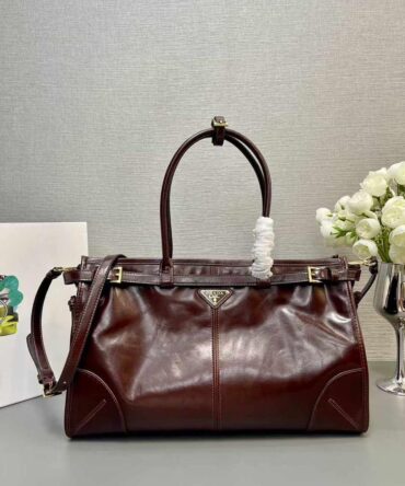 Bolsa Prada Tote Couro - Oferta