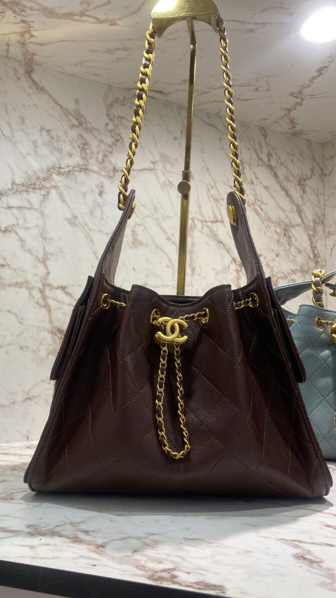 Bolsa Chanel 25 Pequena Couro - Imagem 39
