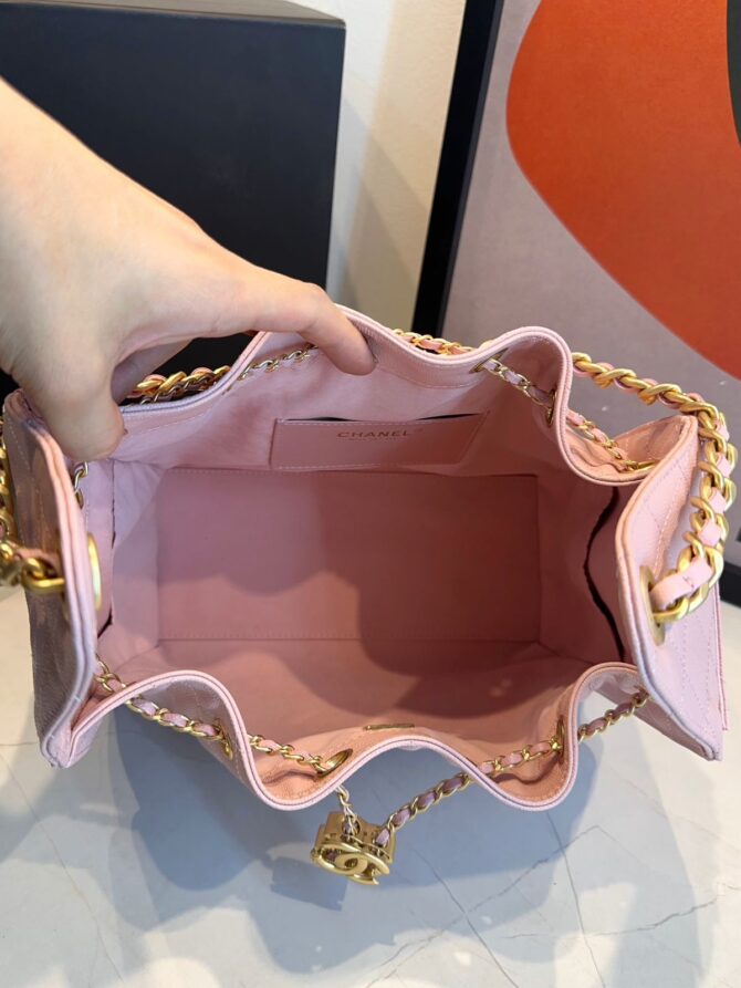 Bolsa Chanel 25 Pequena Couro - Imagem 46
