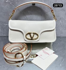 Bolsa Valentino Vlogo 1960 Nappa - Branco