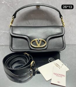 Bolsa Valentino Vlogo 1960 Nappa - Preto