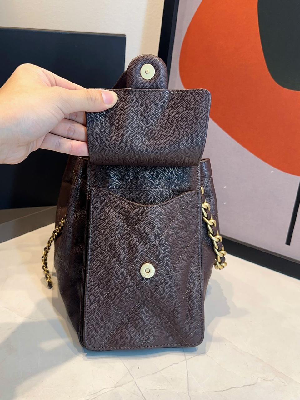 Bolsa Chanel 25 Pequena Couro - Imagem 65