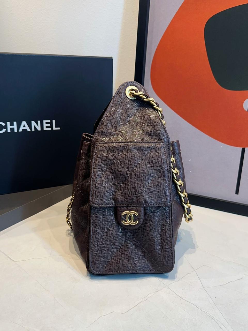 Bolsa Chanel 25 Pequena Couro - Imagem 68