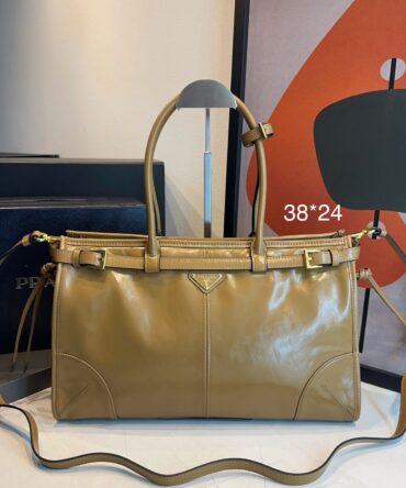 Bolsa Prada Tote Couro